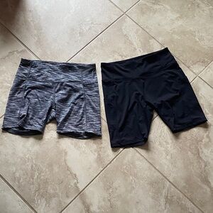 Baleaf / Healthy Yoga Women's Athletic Short - Black and multi-gray/black.